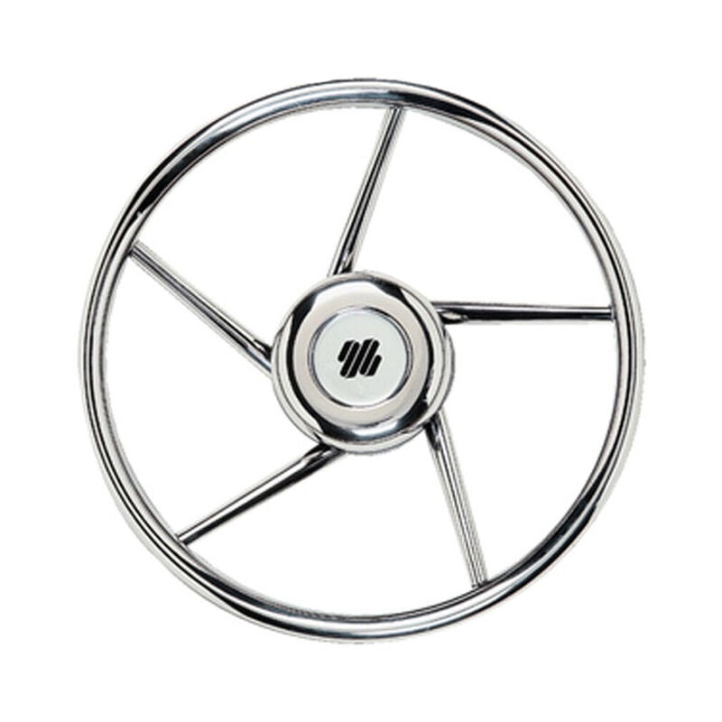 UFlex 5-Spoke Non-Magnetic Stainless Steel Steering Wheel image number 1